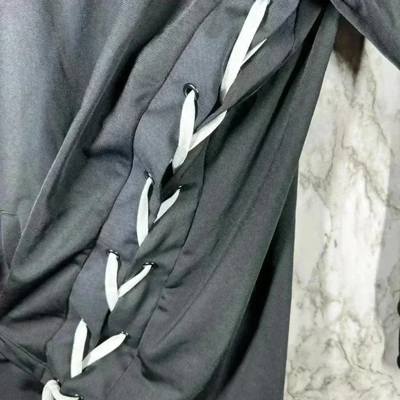 Womens Size XL Adidas Always Original Laced Track Jacket Black NWT - Picture 6 of 8